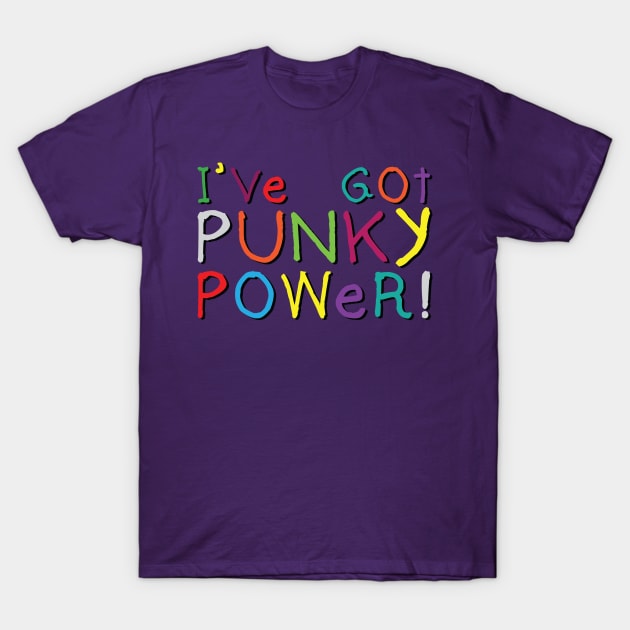 Punky Power T-Shirt by JFCharles